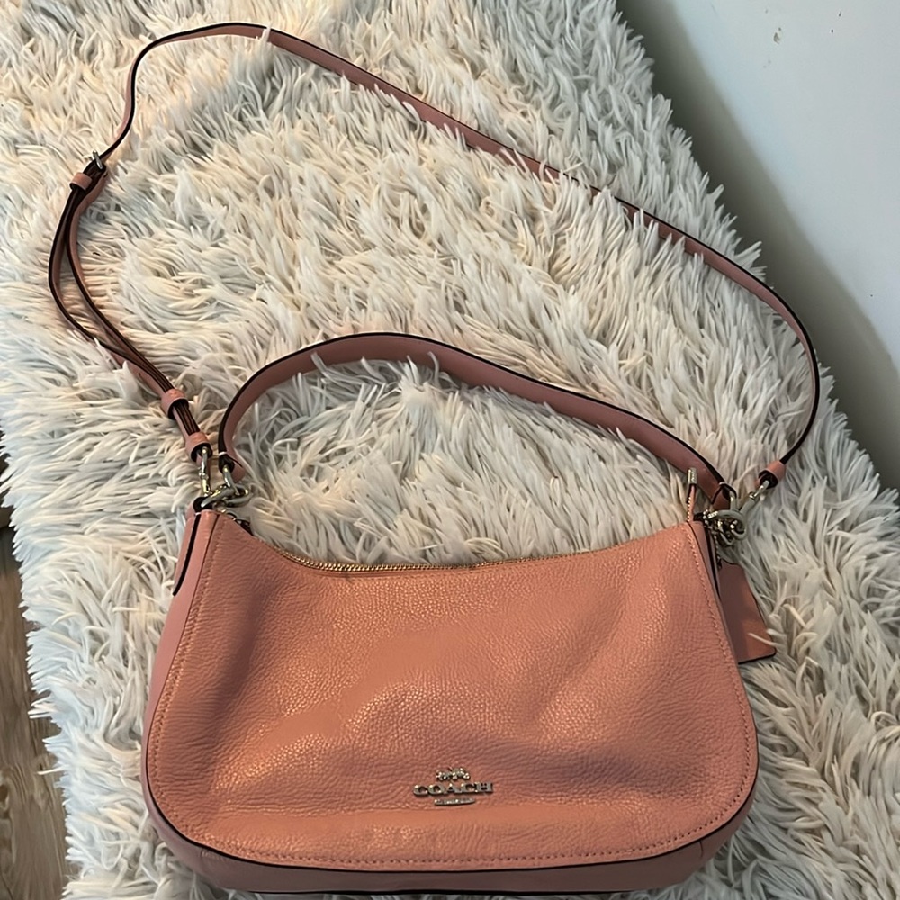 Coach Bag, Pink/Salmon Color